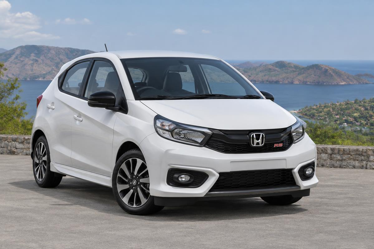 Honda Brio untuk rental mobil TFTrans Kupang
