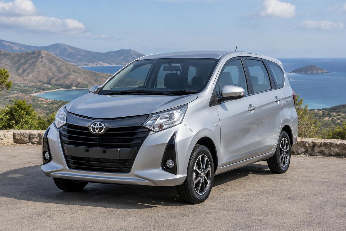 Toyota Calya untuk rental mobil TFTrans Kupang